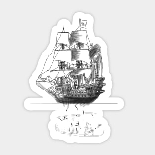 San Jose Galleon by 9BH Sticker